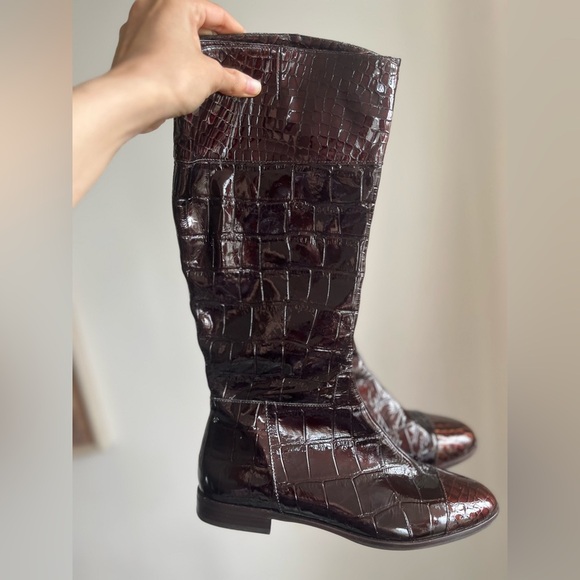 Alex Marie Leather Boots Sz 8.5 - Picture 2 of 12